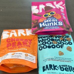 Bark Dog Treats in Vibrant Packaging